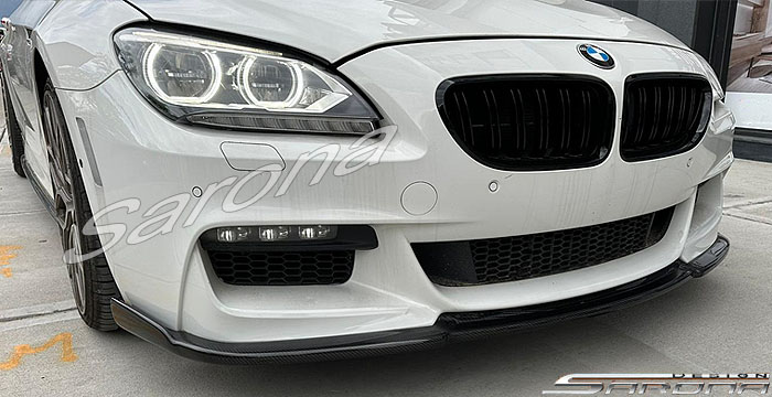 Custom BMW 6 Series  Coupe & Convertible Front Lip/Splitter (2012 - 2019) - $475.00 (Part #BM-098-FA)